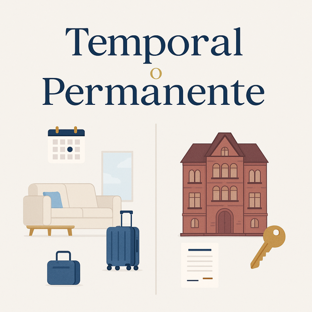 Inversión en Bienes Raíces: ¿Alquiler Temporario o Permanente?